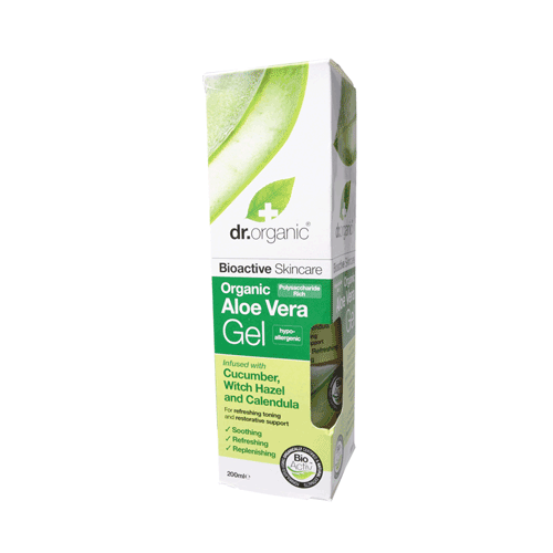 DR ORGANIC - Aloe Vera Gel with Cucumber - Organic Aloe Vera (200ml)